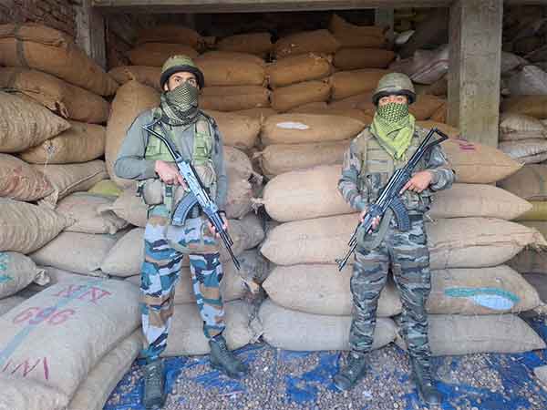 Mizoram: Assam Rifles recovers 12,620 kgs of illegal areca nuts worth over INR 88 lakh in Champhai