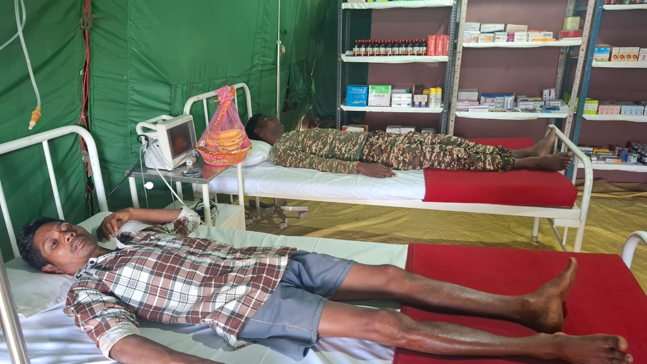 crpf-sets-up-medical-camp-in-naxal-hotbed-in-bijapurs-gundam