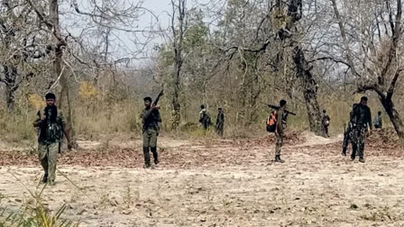 Chhattisgarh: 10 Naxals killed in encounter with security forces in Sukma district