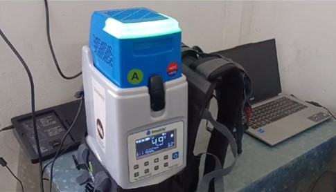 Experts in Meghalaya using Made in India sputum collection machines for TB detection