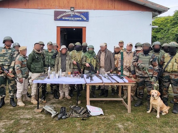 Security forces seize arms, ammunition, warlike stores in Manipur