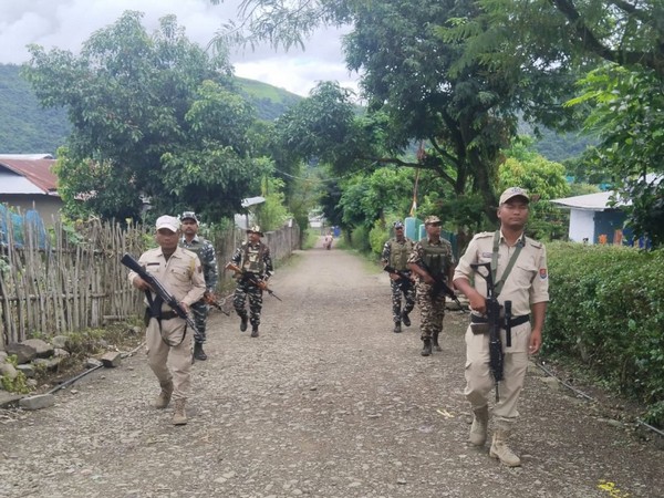 Security forces conduct search operations in vulnerable areas of Manipur, arms and ammunitions seized