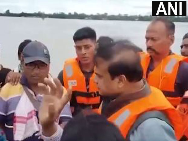 Assam chief minister inspects affected areas, assures repair work for breached embankments