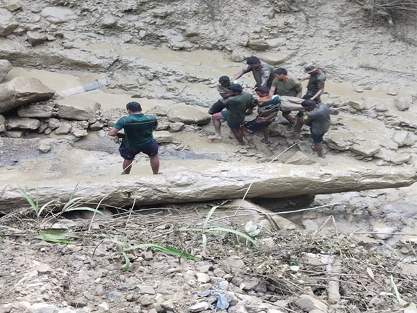 Manipur: Territorial Army rescues two trapped laborers; search operation underway to find third one