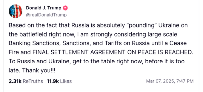 trump-warns-russia-of-sanctions-tariffs-until-ukraine-ceasefire-deal-reached