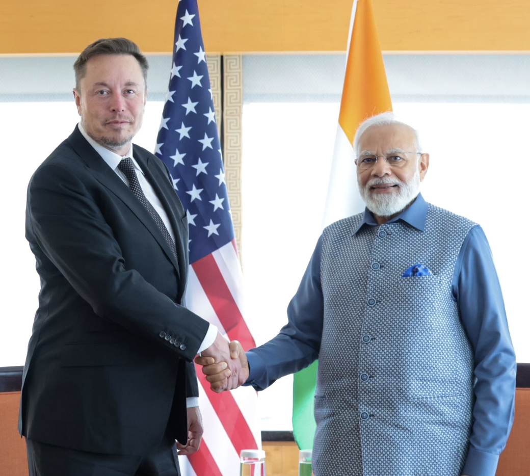 indias-stable-policies-continue-to-facilitate-business-environment-pm-replied-to-elon-musk