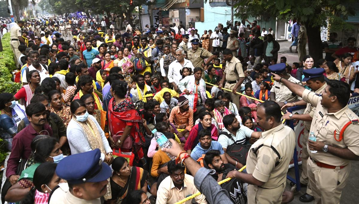 Tirupati stampede: Death toll rises to six; CM Naidu closely monitoring the situation