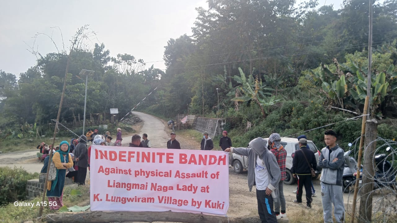 Naga village in Manipur clamps shutdown after assault of woman, destruction of property