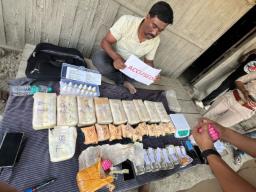 Cachar police seize Yaba tablets worth INR 30 crore, along with suspected heroin