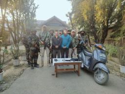 Manipur Police arrested three more militants.