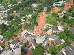 At least 10 dead in Brazil landslides