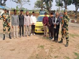 BSF Meghalaya foils illegal infiltration attempts, apprehends 14 Bangladeshis and 3 Indian touts