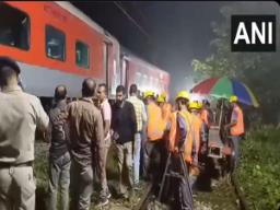 Assam: Restoration work underway after 8 coaches of Agartala-LTT Express derails