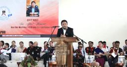 Minister Jacob Zhimomi calls upon Nagas to unite and speak in one voice to get recognition