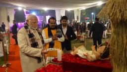 PM Modi attends Christmas celebration at Union Minister George Kurian