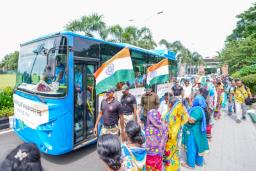 Massive turnout as Odisha Government celebrates Olympic Hockey medalists