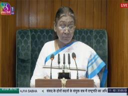 India to become third biggest economy in world: President Droupadi Murmu to Parliam..