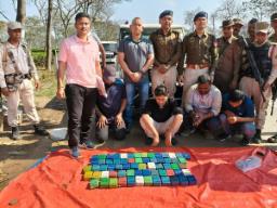 Assam: Police seize 1 kg of heroin worth INR 5 crore in Sivasagar, four arrested