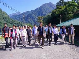 Arunachal Pradesh Deputy CM takes stock of development at the Parshuram Kund