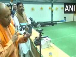 CM Yogi inaugurates mini sports complex in Gorakhpur