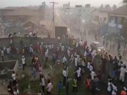 Approximately 56 dead in a stampede during football tournament in Guinea