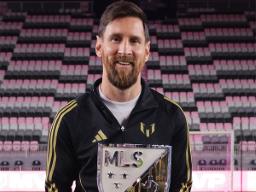 Lionel Messi wins MLS MVP award after record-breaking season with Inter Miami