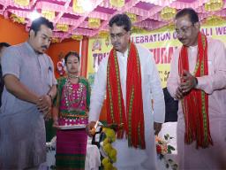 Tripura Chief Minister Manik Saha inaugurates Tripuri Food and Cultural Festival 